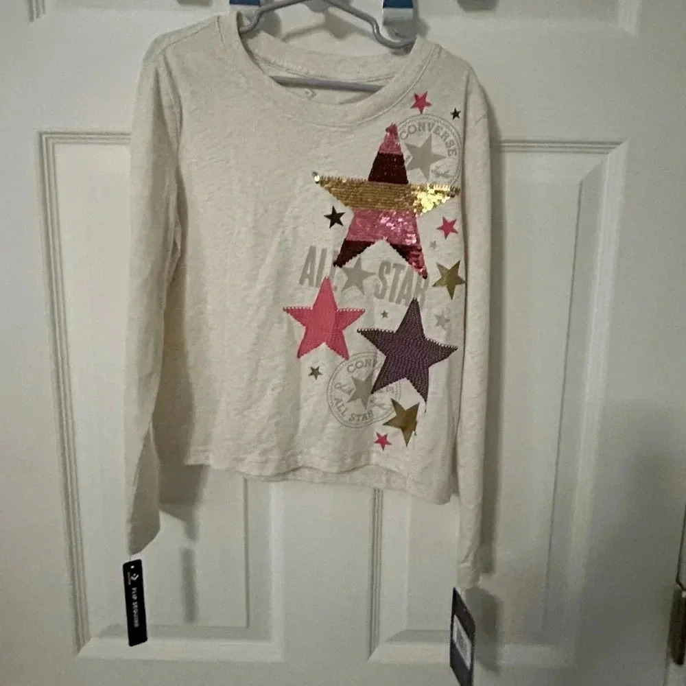 Converse girls long sleeve tshirt